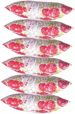 SANJU BROTHER LUXORY Microfibre Floral Sleeping Pillow Pack of 6(Multicolor)