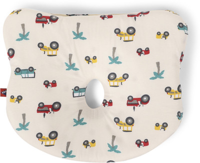 VEA Memory Foam Solid Baby Pillow Pack of 1(Cream)