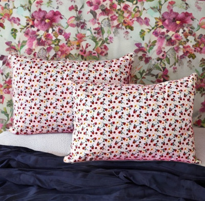 YPOLOIPO Polyester Fibre Sleeping Pillow Pack of 2 Abstract LUXURY(Printed)