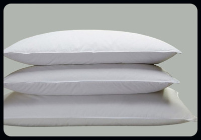 Urmila Creation Luxury Cotton Solid Sleeping Pillow Pack of 3(White)