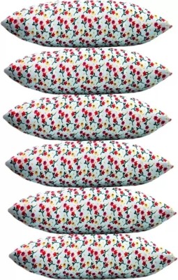 SANJU BROTHER Microfibre Floral Sleeping Pillow Pack of 6(Multicolor)