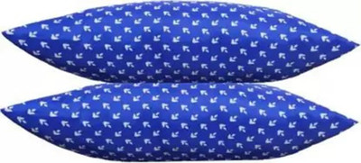 BHEBHA Microfibre Abstract Sleeping Pillow Pack of 2(Blue)