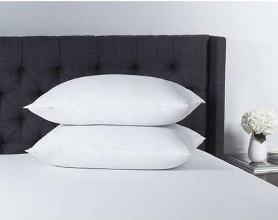 Napwing Microfibre Solid Sleeping Pillow Pack of 4(White)