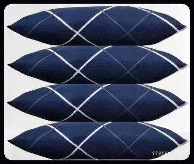 RUSHABH ENTERPRISE LUXURY Cotton Solid Sleeping Pillow Pack of 1(White)