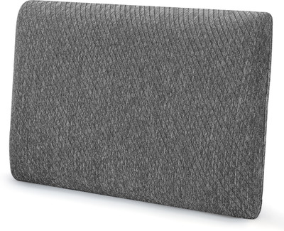 Twinkido Memory Foam Solid Sleeping Pillow Pack of 1(Grey)