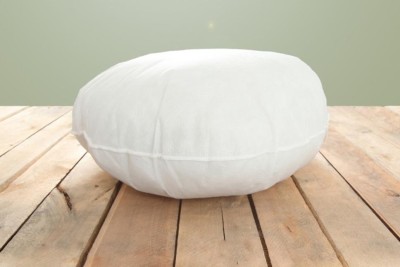 Urban Arts Polyester Fibre Solid Cushion Pack of 5(White)