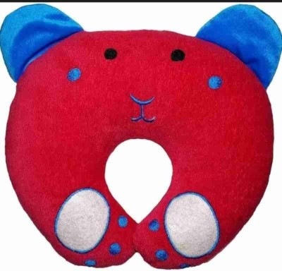 AUFASHION Wool Solid Baby Pillow Pack of 1(Red)