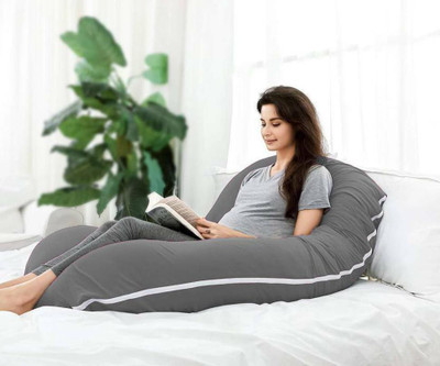 Prifarodo Pregnancy G Shape for Pregnant/Maternity Back Pain Relief, HIPS & Belly Support Microfibre Solid Pregnancy Pillow Pack of 1(Multicolor)