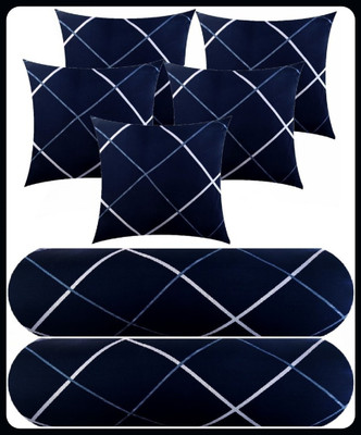Gaulpastore LUXURY Microfibre Abstract Sleeping Pillow Pack of 1(White)