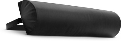 Frido Memory Foam Sleeping Pillow Pack of 1 Solid Wedge Neck Rest Pillow |Relieves Neck, Knee & Lumbar Pressure(Black)
