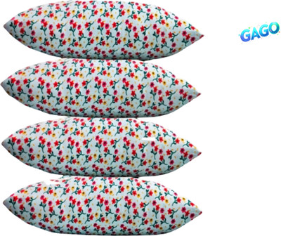 GAGO Polyester Fibre Sleeping Pillow Pack of 4 Abstract Luxury(Multicolor)