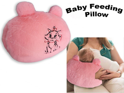Hellobear Cotton Baby Pillow Pack of 1 Animals(Pink)