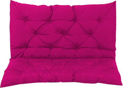 Mom's Moon Polyester Fibre Solid Cushion Pack of 1(Rani Pink)