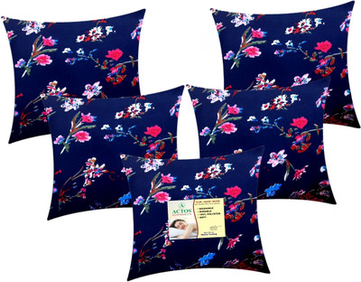 ACTOS Microfibre Cushion Pack of 5 Abstract(Multicolor1)