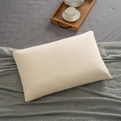 Wakefit Latex Sleeping Pillow Pack of 1 Solid(White)