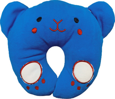 E VYAPAR KENDRA Mustard Seeds, Cotton Baby Pillow Pack of 1 Toons & Characters(Med Blue & White)