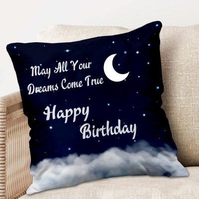 ME&YOU Microfibre Cushion Pack of 1 Quotes Trending(Multicolor)