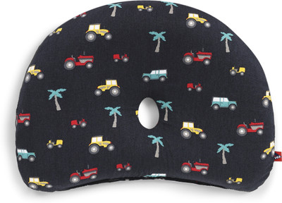 VEA Memory Foam Solid Baby Pillow Pack of 1(Navy)