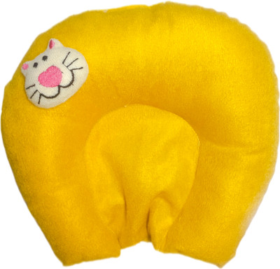 Munakhiya Mustard Seeds Toons & Characters Baby Pillow Pack of 1(Yellow)