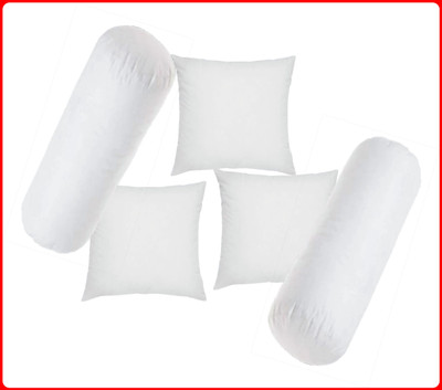 GTX Microfibre Stripes Bolster Pack of 7(White)