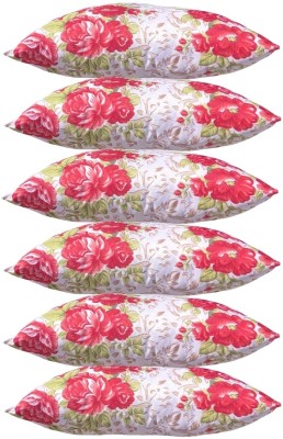 KVASTRA Polyester Fibre Stripes Sleeping Pillow Pack of 6(Multicolour ox911)