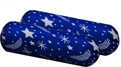 Swikon star Microfibre Geometric Bolster Pack of 7(Multicolor)