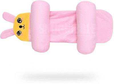 snugnibble Microfibre Baby Pillow Pack of 1 Animals Snuggle Bunny Baby Pillow cum Booster– Infant Head & Neck Support(Multicolor)