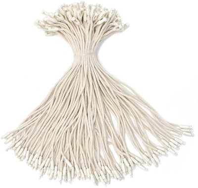 Aakriti Price Tag String Hang Tag String Hanging Rope Snap Lock Pin Hook, Plastic  Pins(Set Of 600, OFF WHITE)