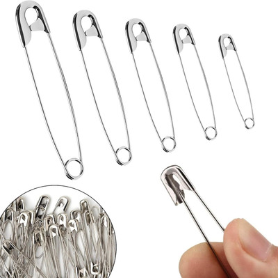 Siddhivinayak Express Steel, Steel  Pins(Set Of 1, Safety Pins For Saree For Women And Girls Use,42Pcs, Silver)