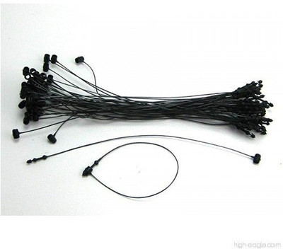 ACE AGRI 7 Inches, 10000 Units Snap Lock Loop Pins Fasteners, Plastic Tip  Pins(Set Of 10000, Black)