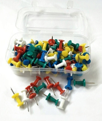 Navarang PLASTIC, Metal  Pins(Set Of 1, Multicolor)