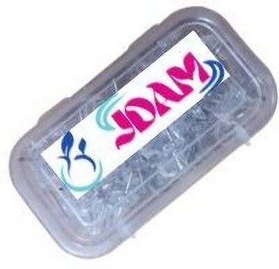 JDAM Transparent PVC, Metal  Pins(Set Of 50, Transparent)