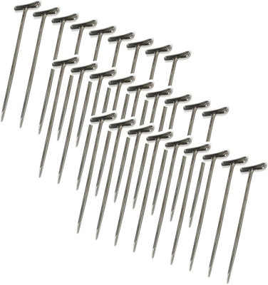 IMPRINT Paper T-Pins 300 Pcs Pointed Needle stainless, Steel  Pins(Set Of 300, Silver)