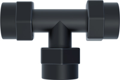 Soil to Soul Multilayer Composite Equal Tee Fitting, Size- 1 inch 3-Way Tee Pipe Joint(Pack of 2)