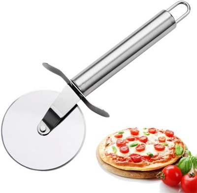 Aric Stainless Steel Pizza Cutter/Pizza Slicer/Pastry Cutter Wheel Pizza Cutter(Stainless Steel Pack of 1)