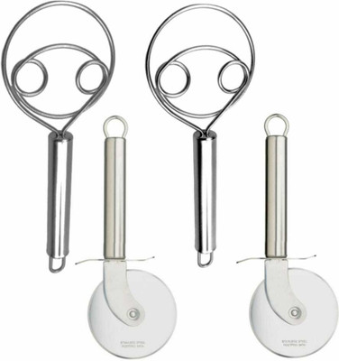 Fably Rolling Pizza Cutter(Steel)