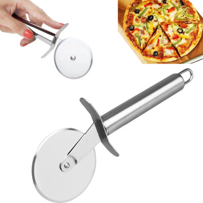 DRUMSTONE Wheel Pizza Cutter(Stainless Steel)