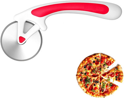 Erialia Pizza Cutter Wheel Sandwich/Burger/Slicer/Multipurpose set of 1 Pcs Rolling Pizza Cutter(Stainless Steel)