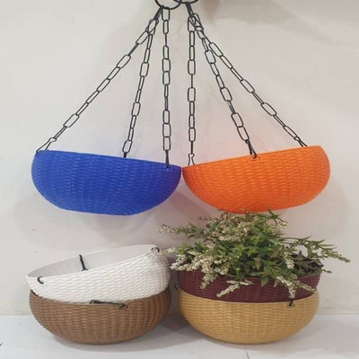 Funtastik Plant Container Set(Pack of 3, Plastic)