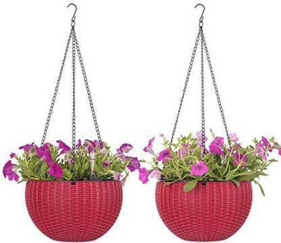 VirajSanchi Best Plant Container for Indoor and Outdoor need Plant Container Set(Pack of 2, Plastic)