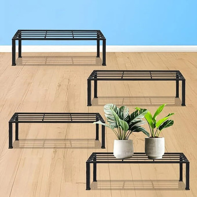 POTSTAND Apollo Metal Plant/Pot Stand for Garden | Planter Stand (set of 4) Plant Container Set(Pack of 4, Metal)