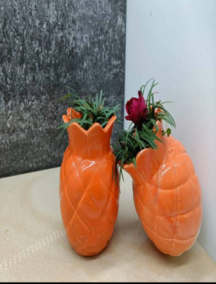 hc the crafts Plant Container Set(Pack of 2, Ceramic)