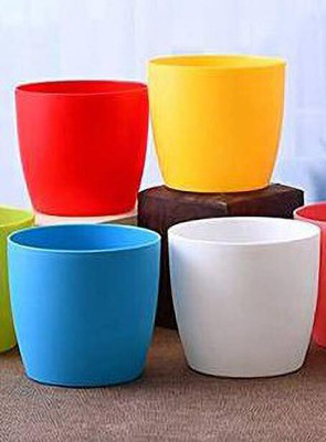 Virajsanchi Enterprises Plant Container Set(Pack of 4, Plastic)