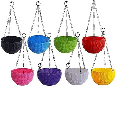 Besttrader Plant Container Set(Pack of 10, Plastic)