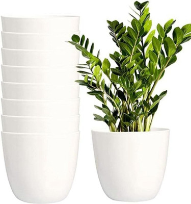 blooming furnancy i208 Plant Container Set(Pack of 9, Plastic)