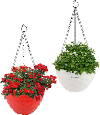 VirajSanchi Plant Container Set(Pack of 2, Plastic)