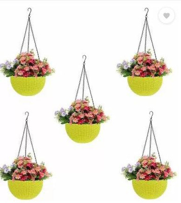 VirajSanchi Plant Container Set(Pack of 4, Plastic)