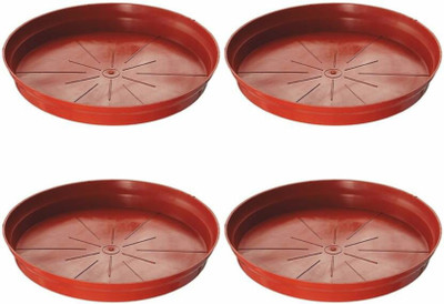 VirajSanchi VSPT Plant Container Set(Pack of 4, Plastic)