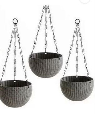 Besttrader Plant Container Set(Pack of 3, Plastic)