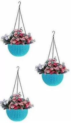 Besttrader Plant Container Set(Pack of 3, Plastic)